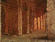 august malmstrom det inre av colosseum i rom oil painting reproduction